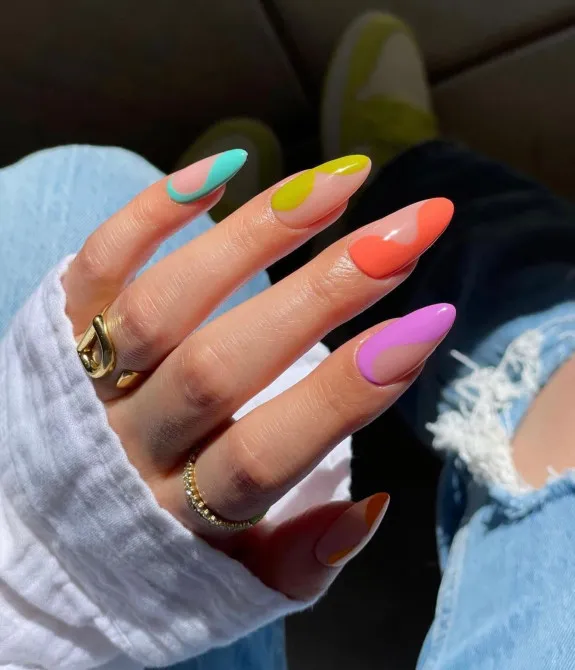 Summer Nails Ideas Coffin HD Images Download