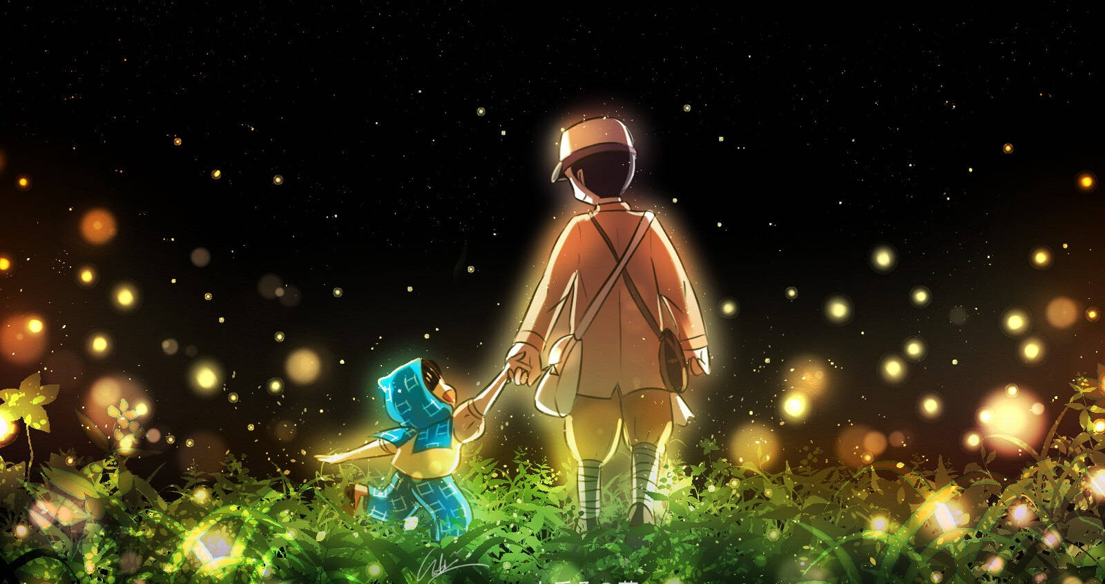 Grave of the Fireflies: Siblings In War’s Embrace HD Wallpapers